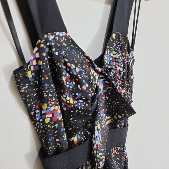 NWOT BCBGeneration Silky Abstract Dress - Picture 3 of 16